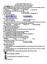 Đề cương ôn tập học kì I Tin học lớp 9 - Năm học 2016-2017